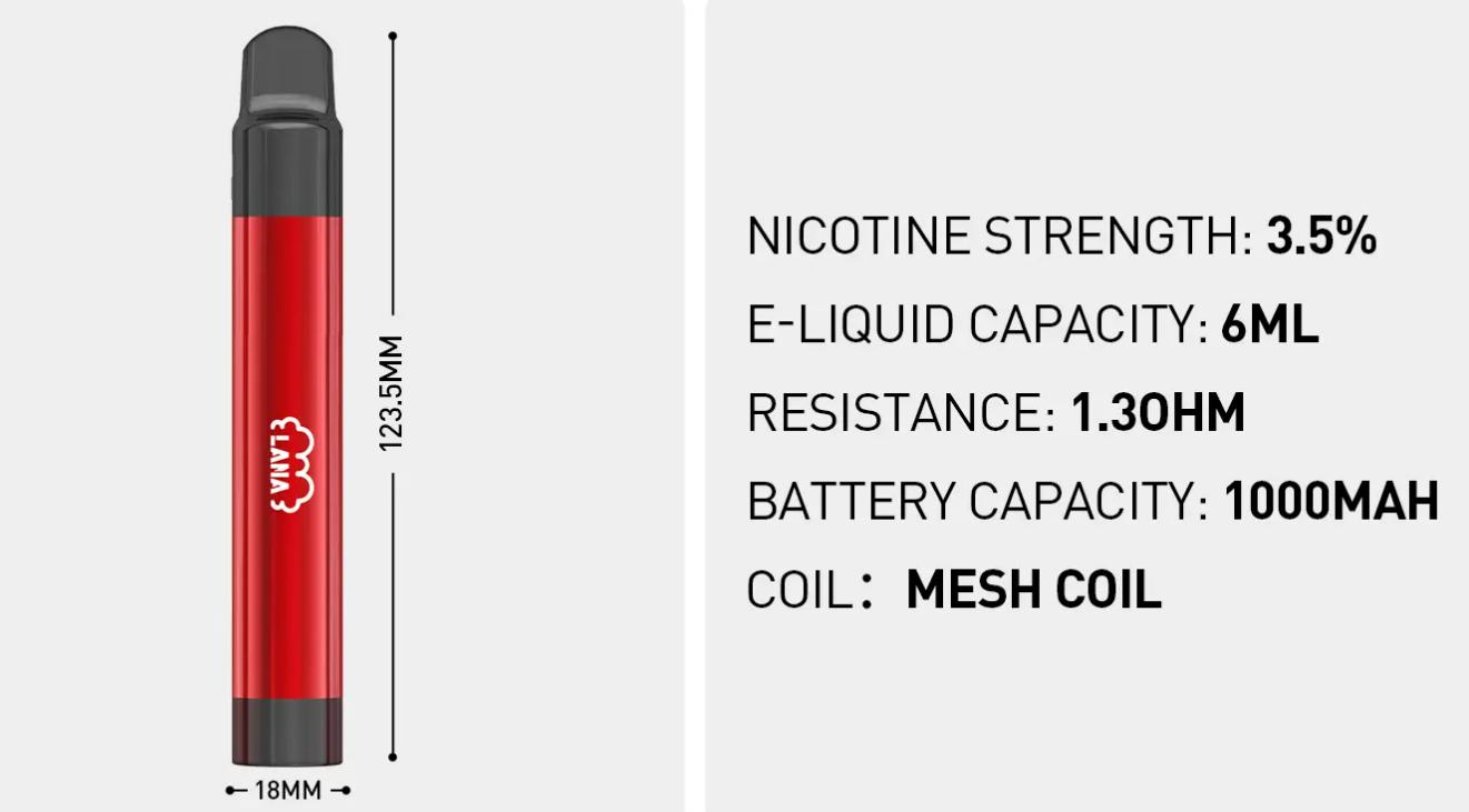 LANA一次性2000口電子煙 LANA一次性電子煙 台灣現貨:圖片 4